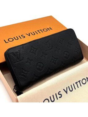 Louis Vuitton Taurillon Zippy Wallet Horizontal Zip Around